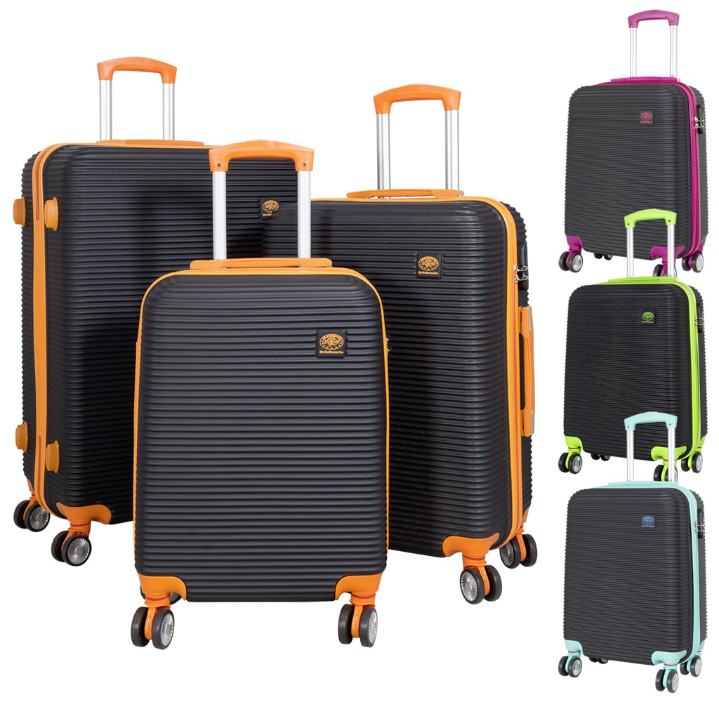 Travelsuitcase Santorin ABS reiskoffer 3delig set