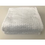 Sleepconsult Plaid Panthere 150 x 200 cm, Gris Pastel