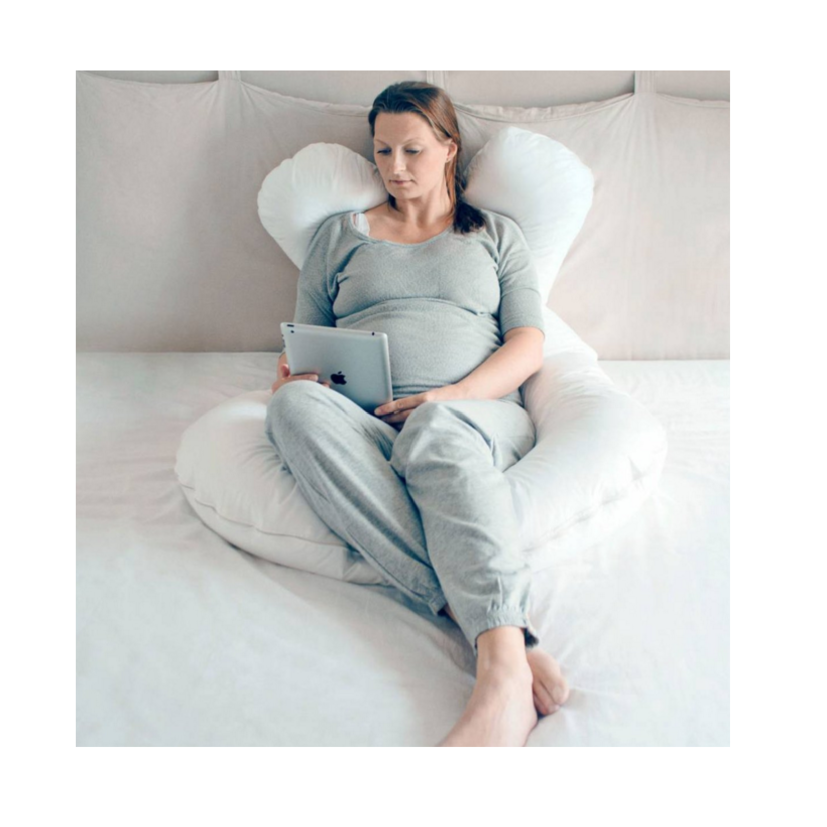 Comfort-U Senior comfortkussen met 1 sloop wit