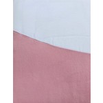 Lysdrap Dekbedovertrek Lysdrap Flanel Lodred Wit/Rose