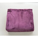 Sleepconsult Plaid Micro 150 x 200 cm,  Aubergine