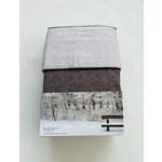 Lysdrap Dekbedovertrek Lysdrap Flanel Chalk Stone Grey