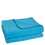 Zoeppritz Plaid Zoeppritz Soft Fleece, Cyan, kleur 541