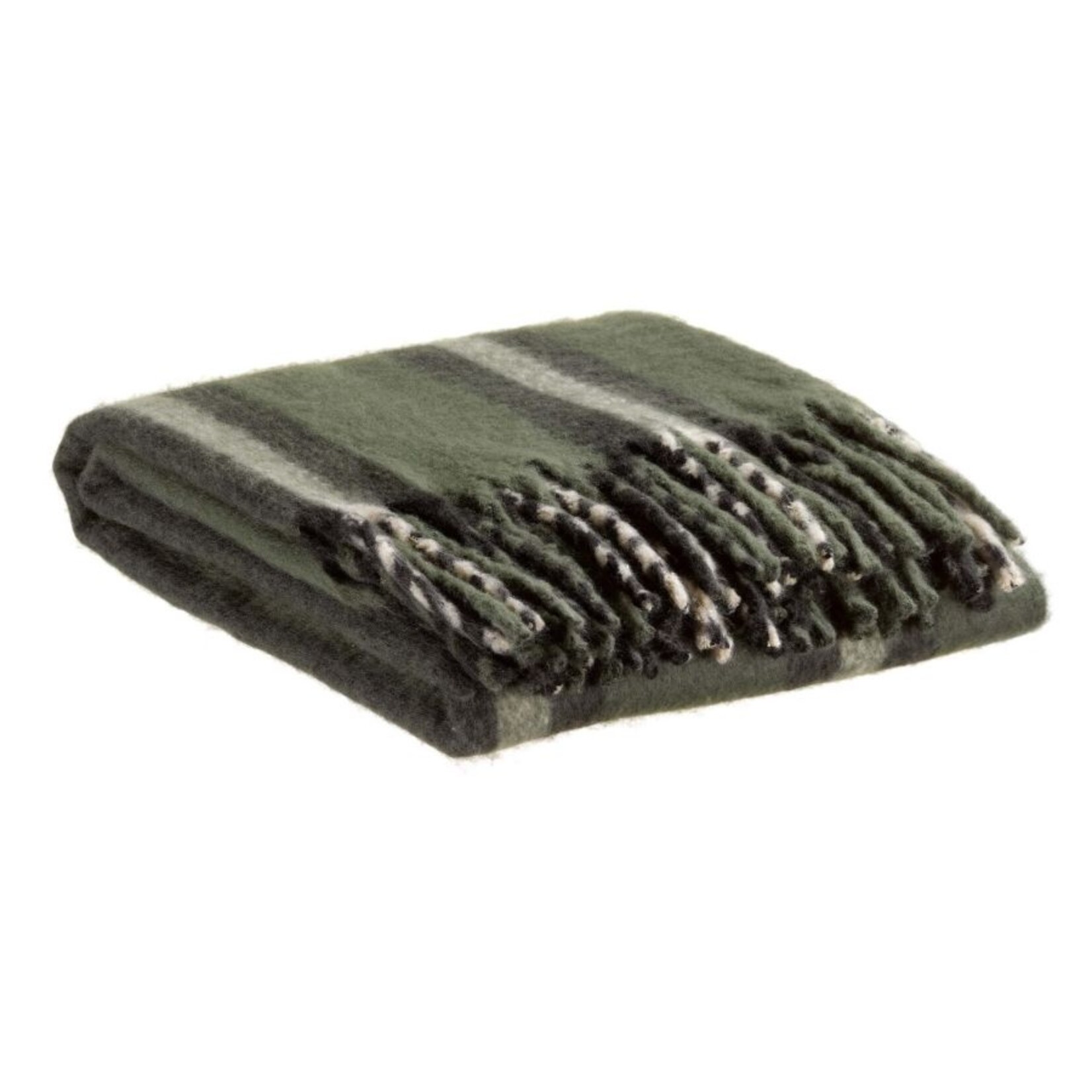 Vivaraise Plaid Isabel Gestreept Sapin 130/160