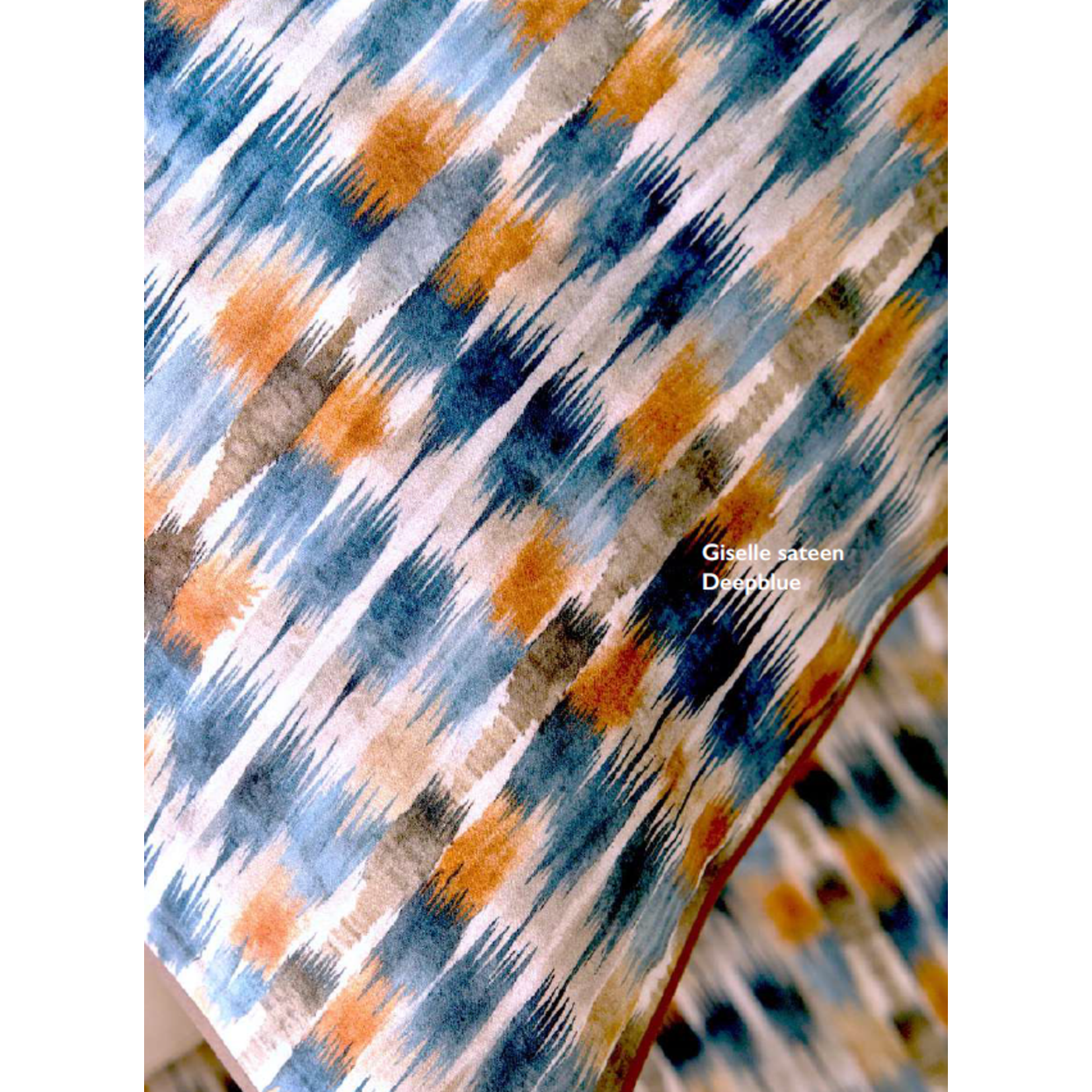 Nomo Dekbedovertrek Nomo Giselle Pure Deep Blue