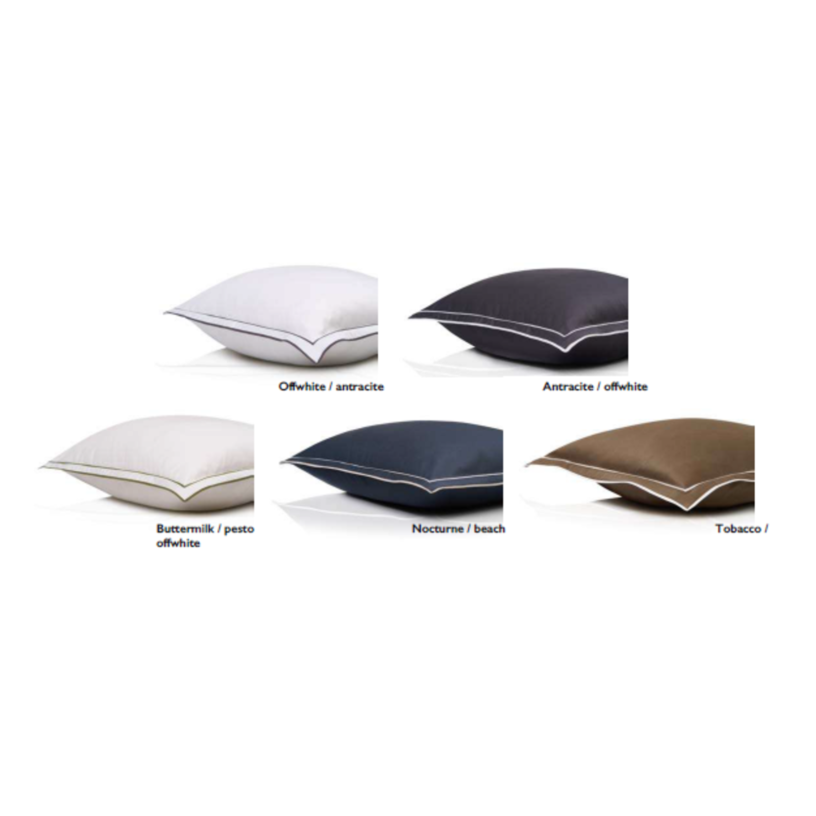 Nomo Dekbedovertrek Nomo Sublime Buttermilk/Mink