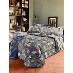 Mirabello Dekbedovertrek Mirabello Winter Garden Blue