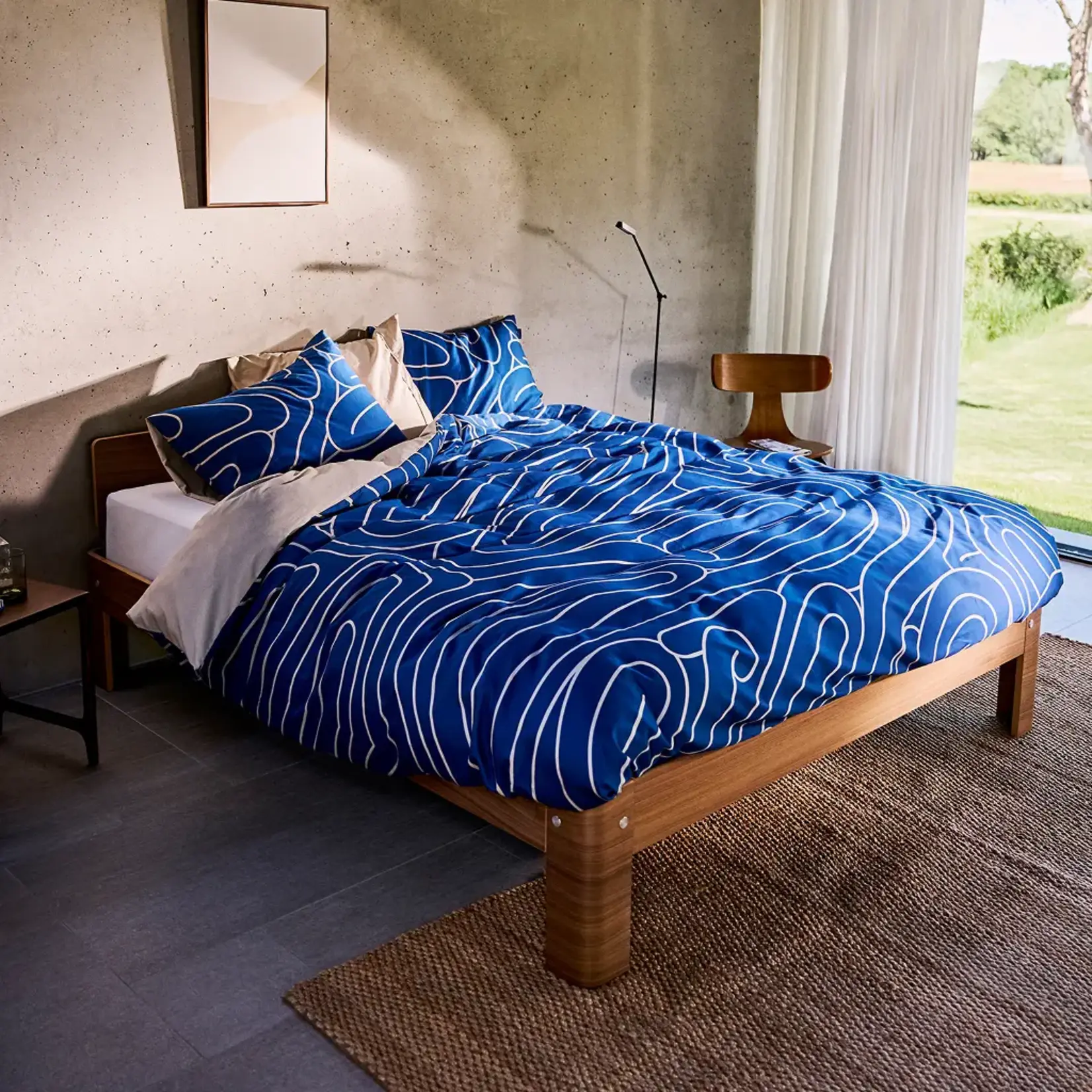 Auping Dekbedovertrek Auping Meandering Blue