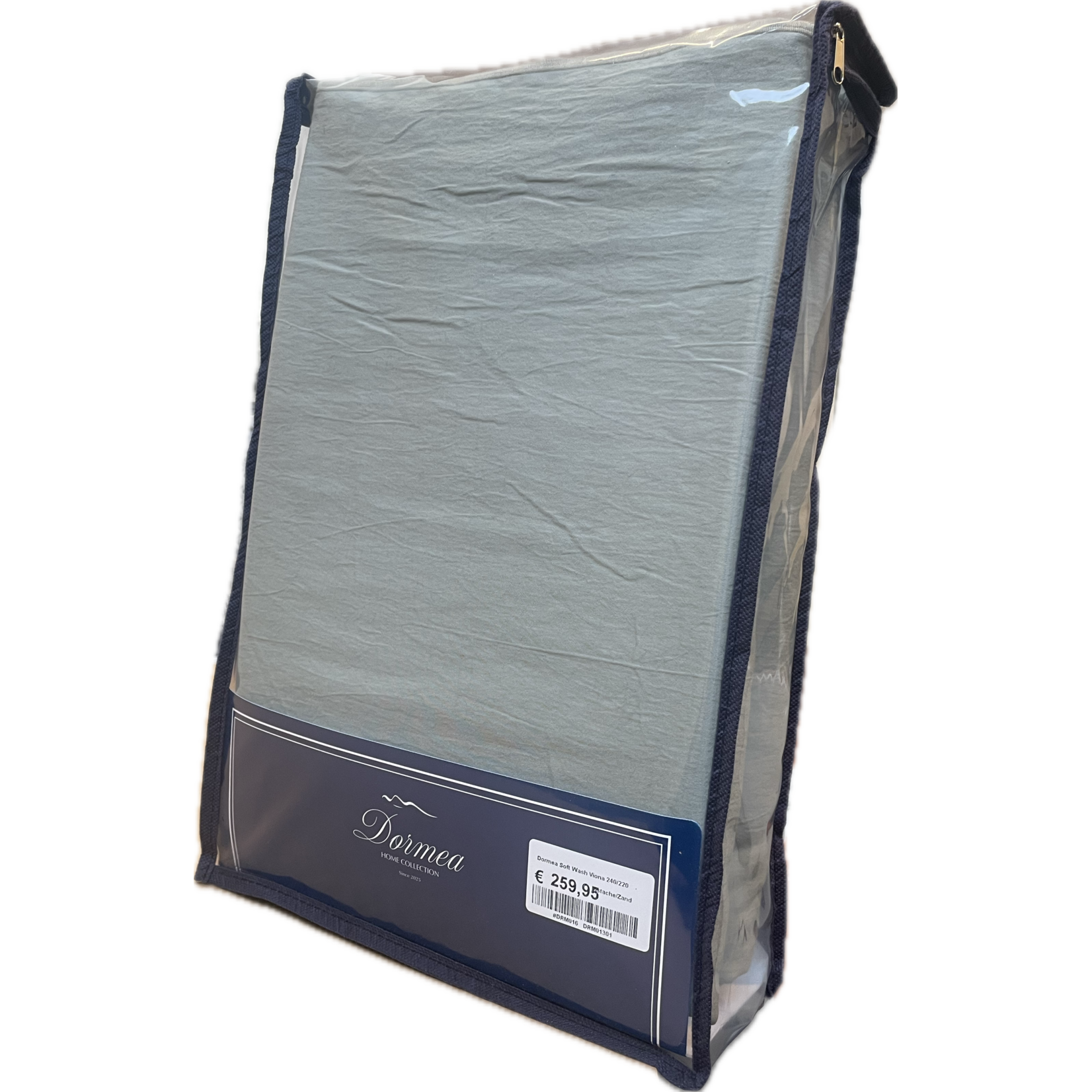 Dormea Dekbedovertrek Dormea Soft Wash Viona Pistache/Zand