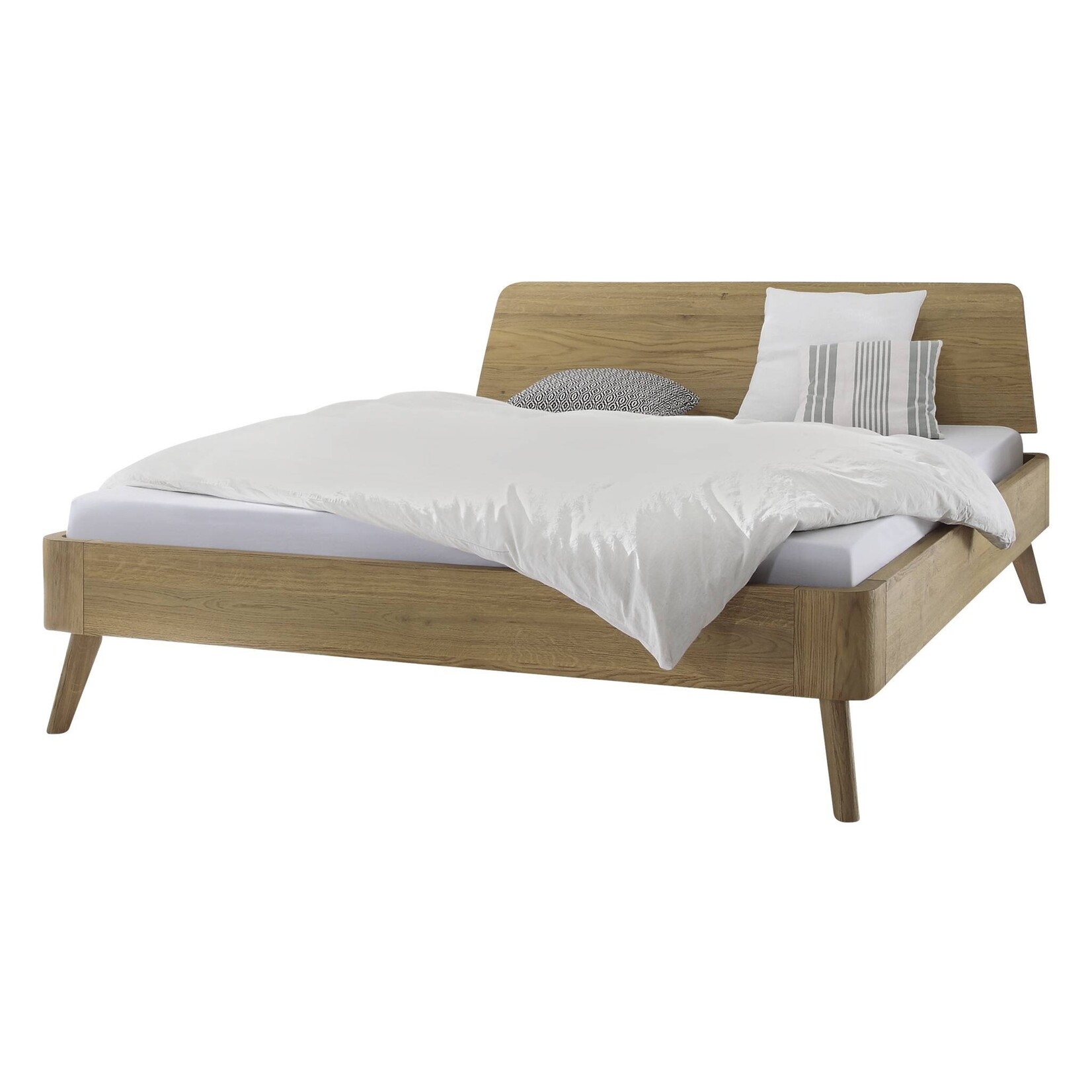 Hasena Hasena bedkader Oak-Bright incl. hoofdbord Edda