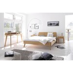 Hasena Hasena bedkader Oak-Bianco incl. hoofdbord Edda