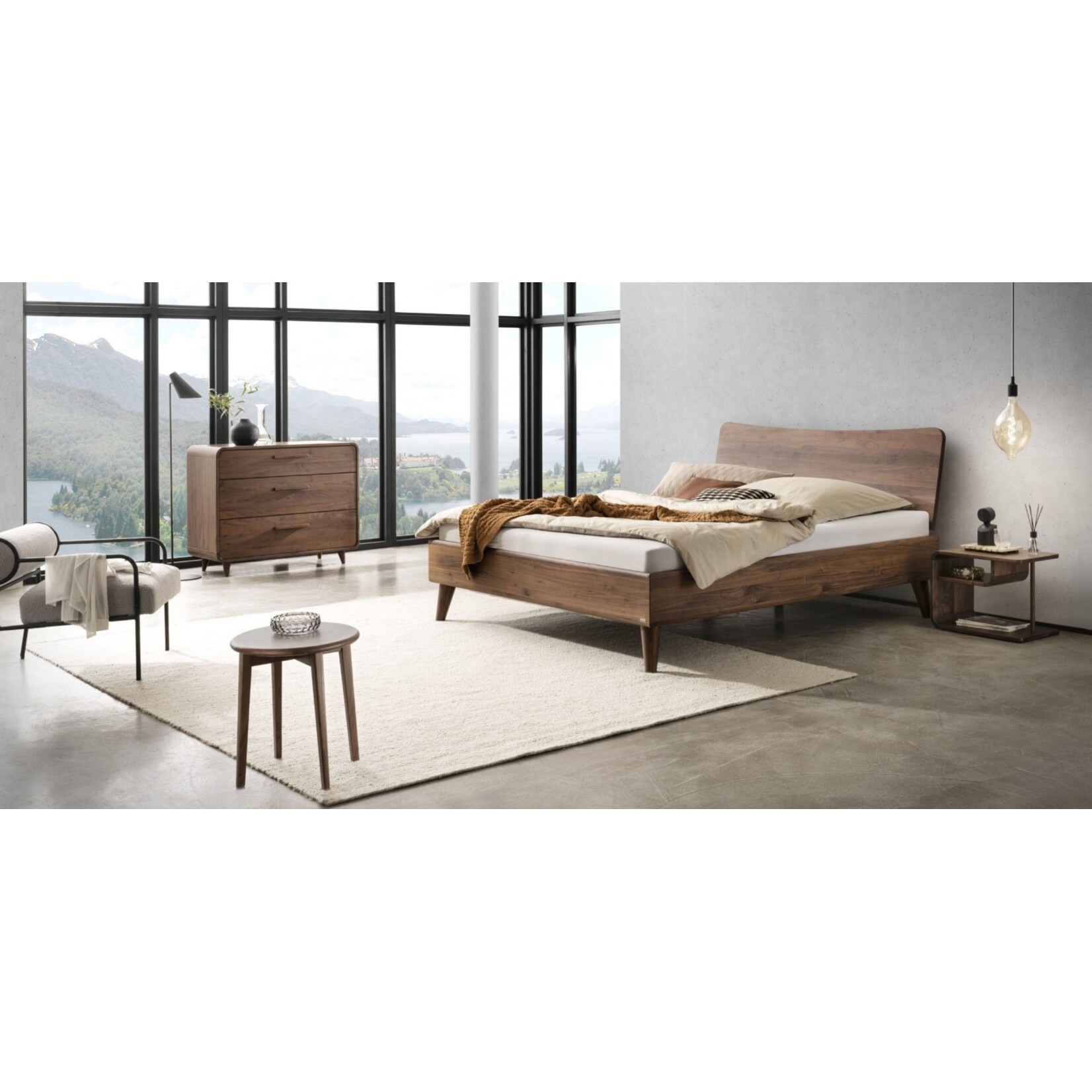 Hasena Hasena Bed Flow-Line incl. hoofdbord Terres