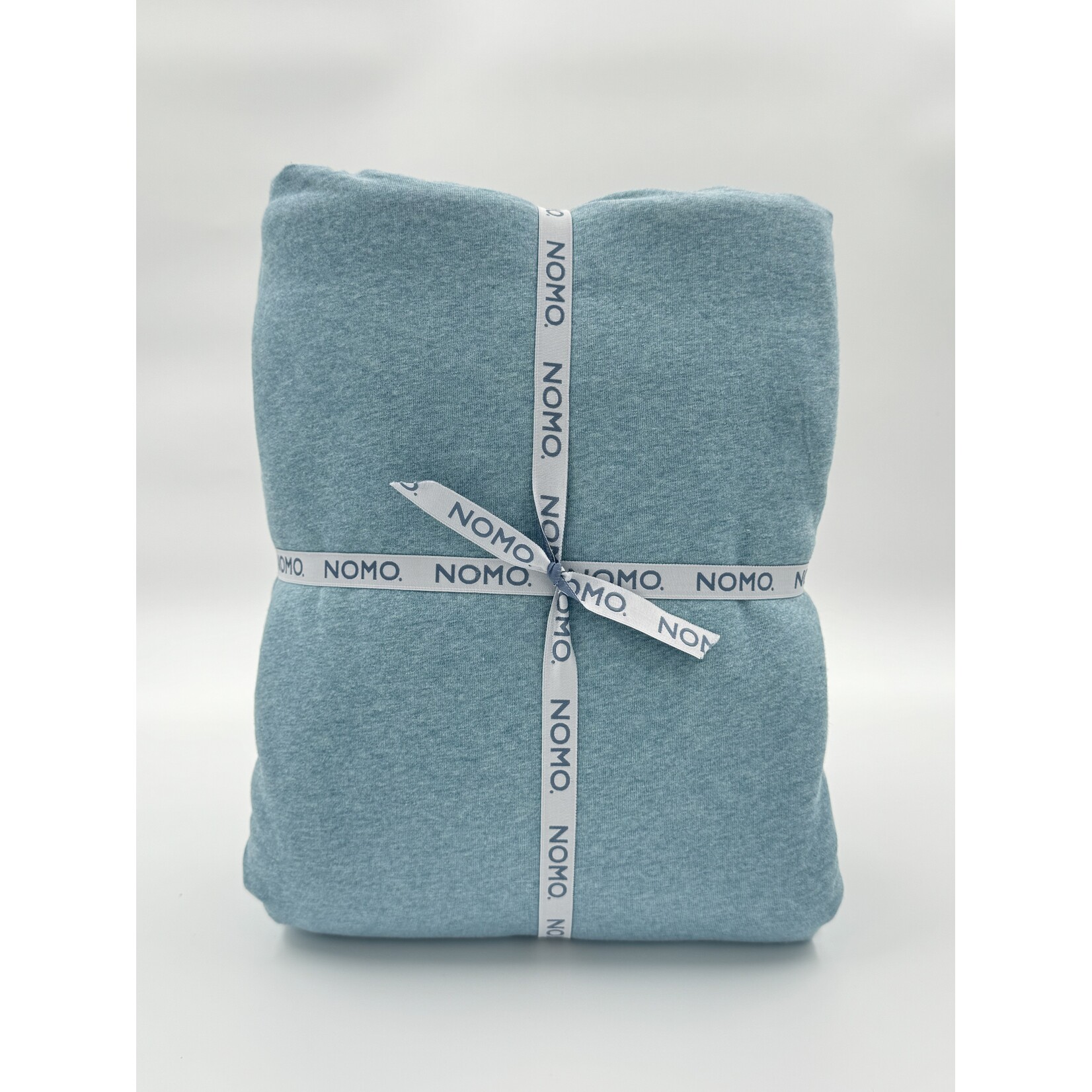 Nomo Dekbedovertrek Nomo Jenn Jersey Aqua