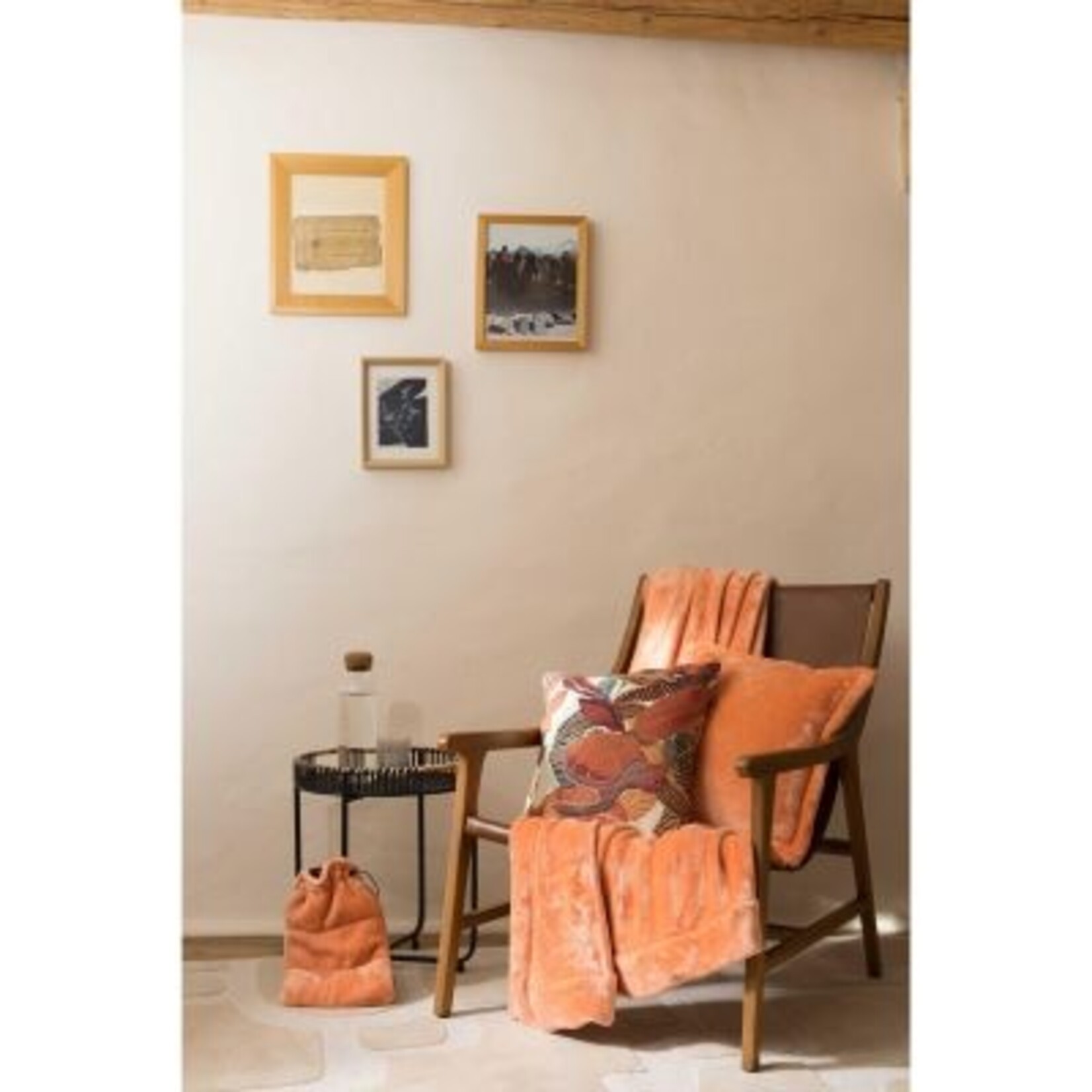 Vivaraise Plaid Tender Papaye 150/200