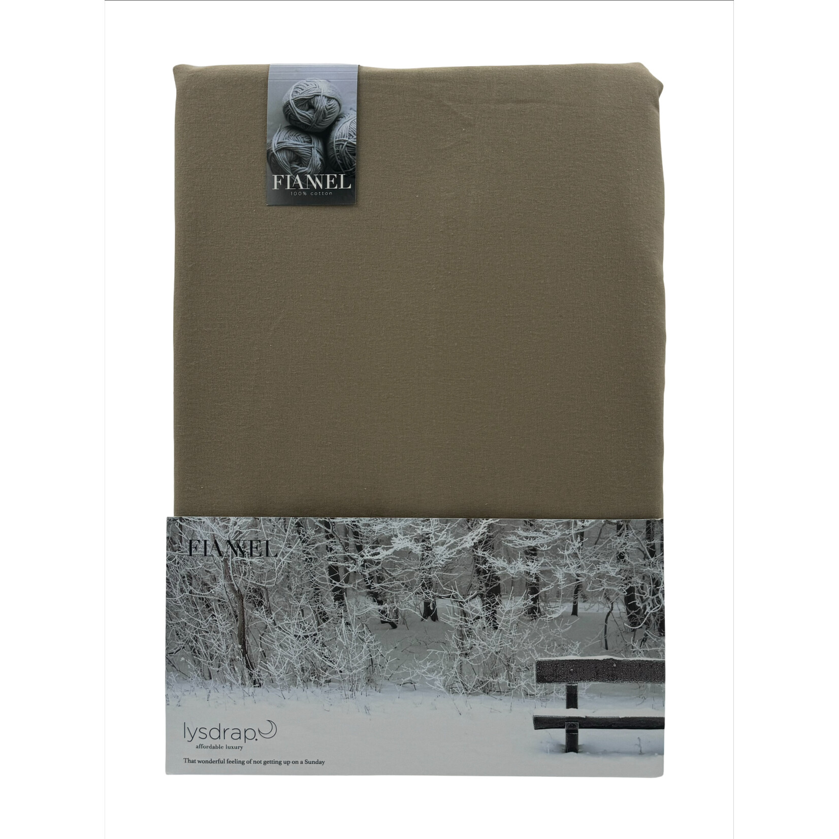 Lysdrap Hoeslaken Lysdrap Flanel matras 20-25cm - Kleur