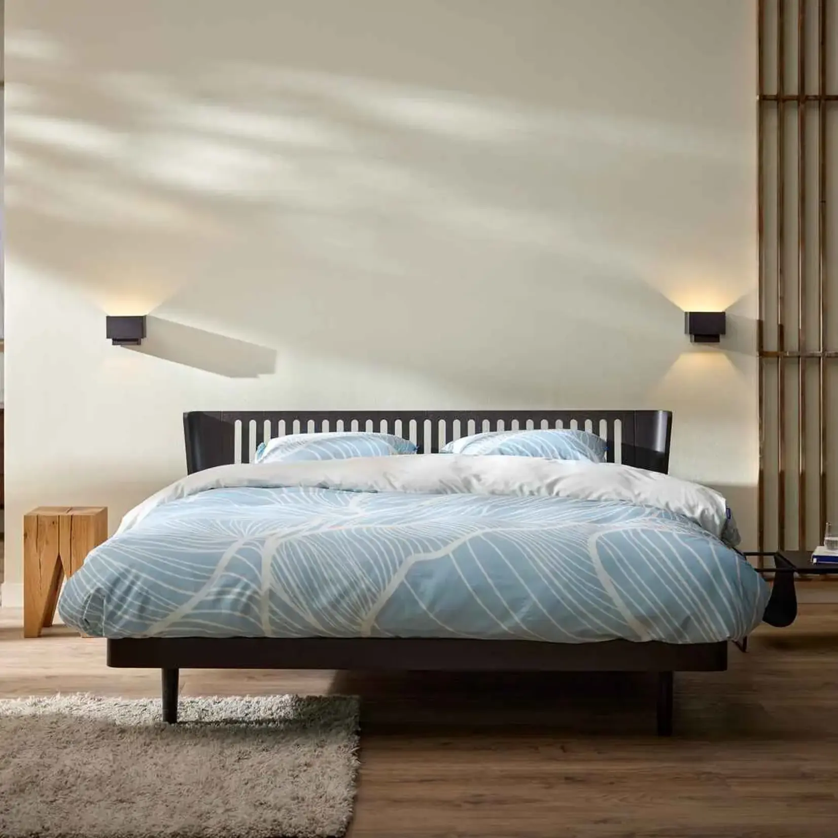 Auping Dekbedovertrek Auping Leafbeat Light Blue