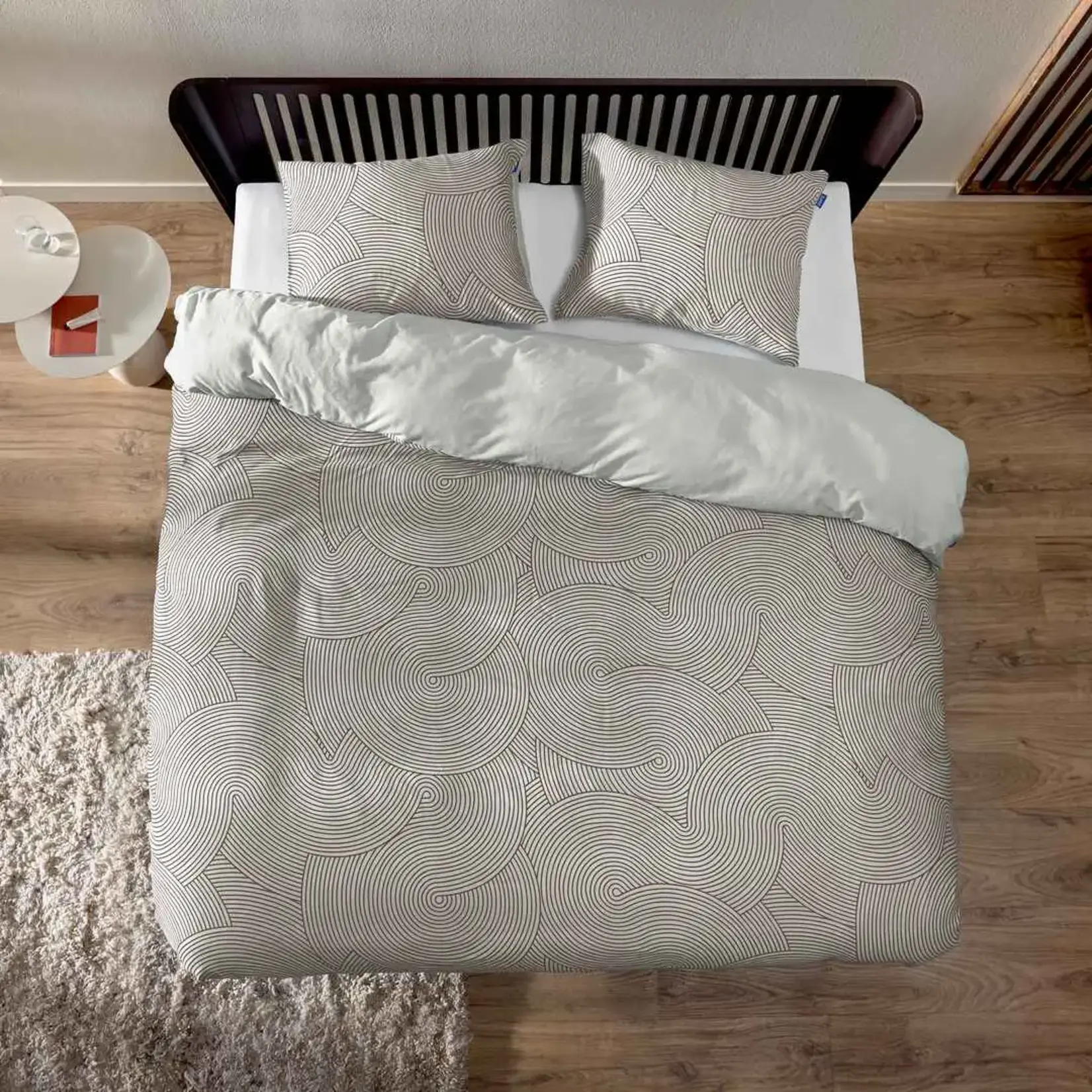 Auping Dekbedovertrek Auping Swoosh Brown