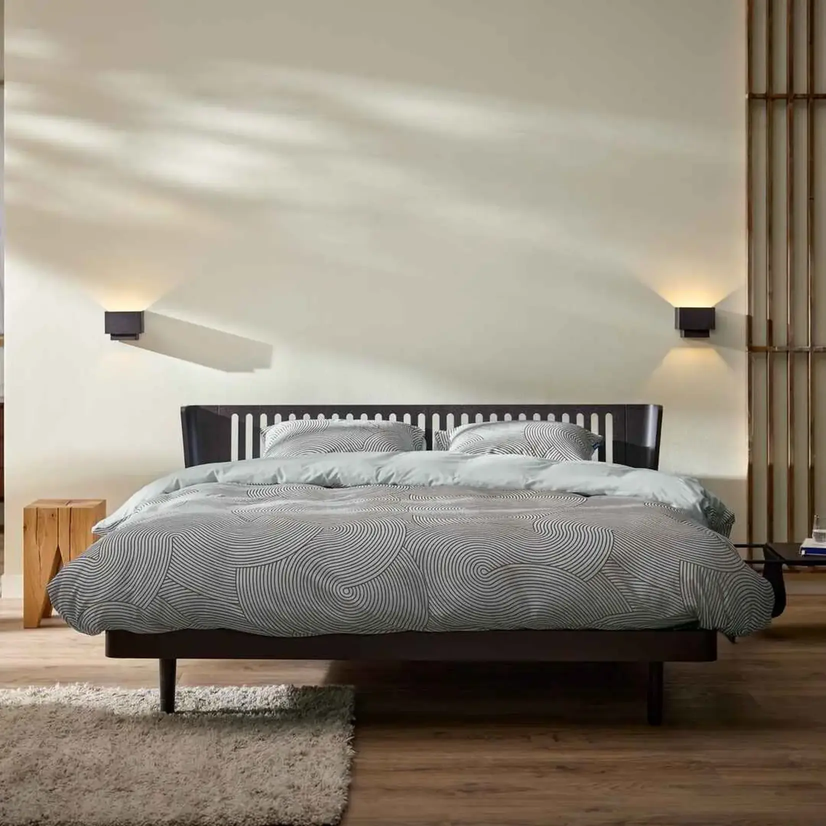 Auping Dekbedovertrek Auping Swoosh Brown