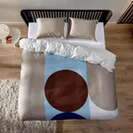 Auping Dekbedovertrek Auping Mono Motion Beige