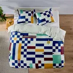 Auping Dekbedovertrek Auping Pixel Poetry Green