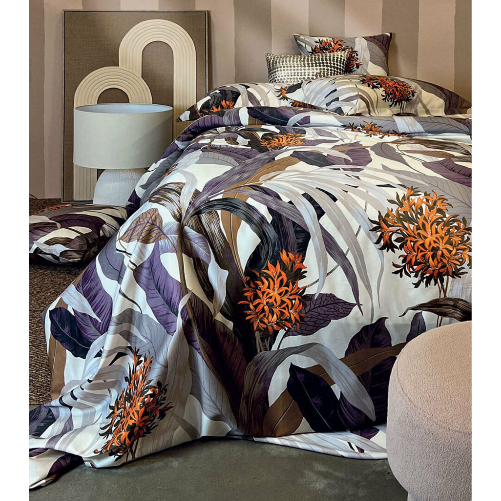 Dondi Home Dekbedovertrek Dondi Bali Paprika