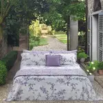 Mirabello Dekbedovertrek Mirabello Blossom Peach Lilla F. Bianco