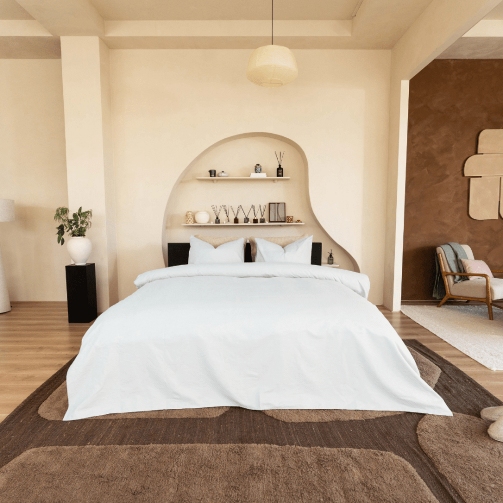 Kayori Dekbedovertrek Kayori Otsu Wit