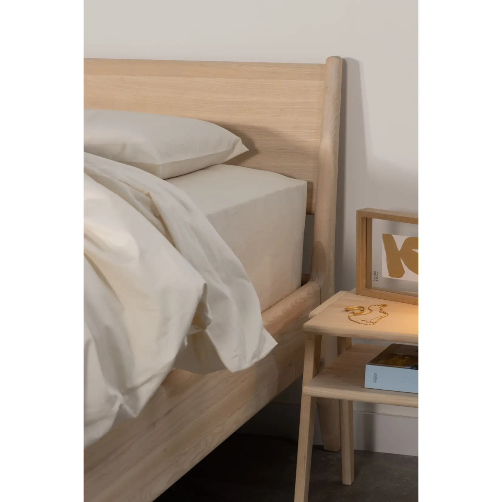 Greensleep Bedkader Greensleep Pure Eik