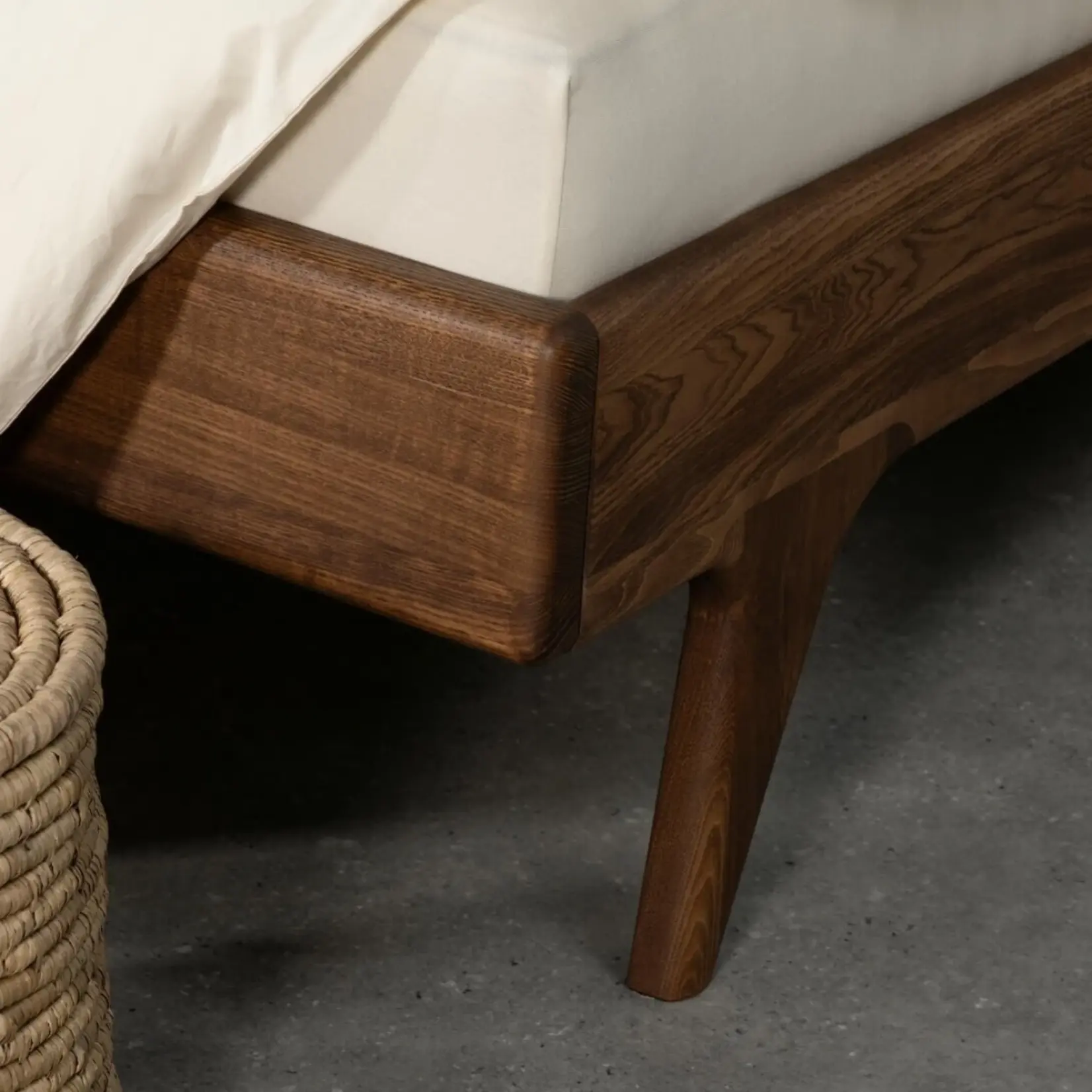 Greensleep Bedkader Greensleep Pure Walnoot