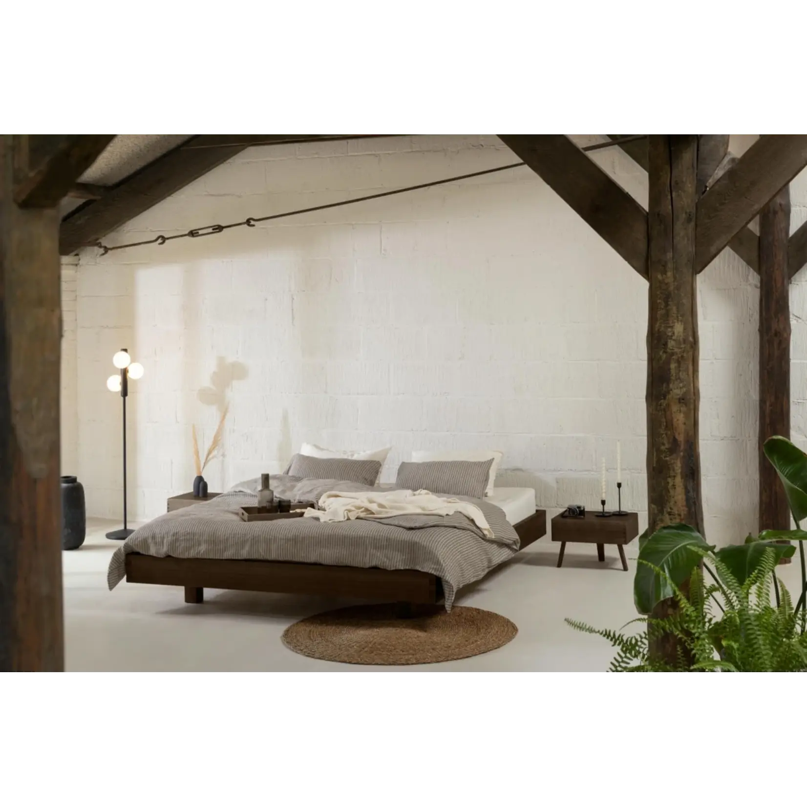 Greensleep Bedkader Greensleep Serene Walnoot