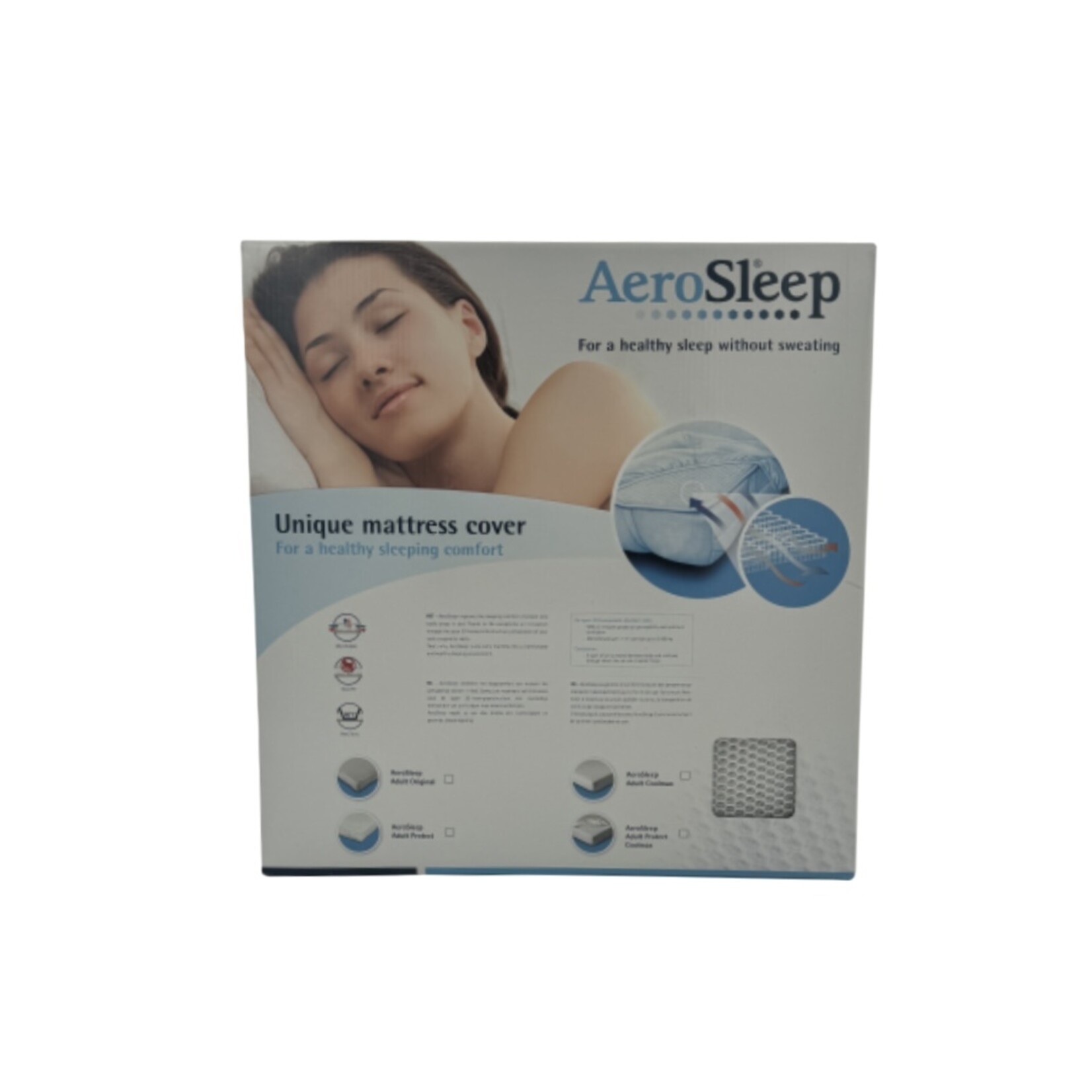 Aerosleep Matrasbeschermer Aerosleep Ventilatie