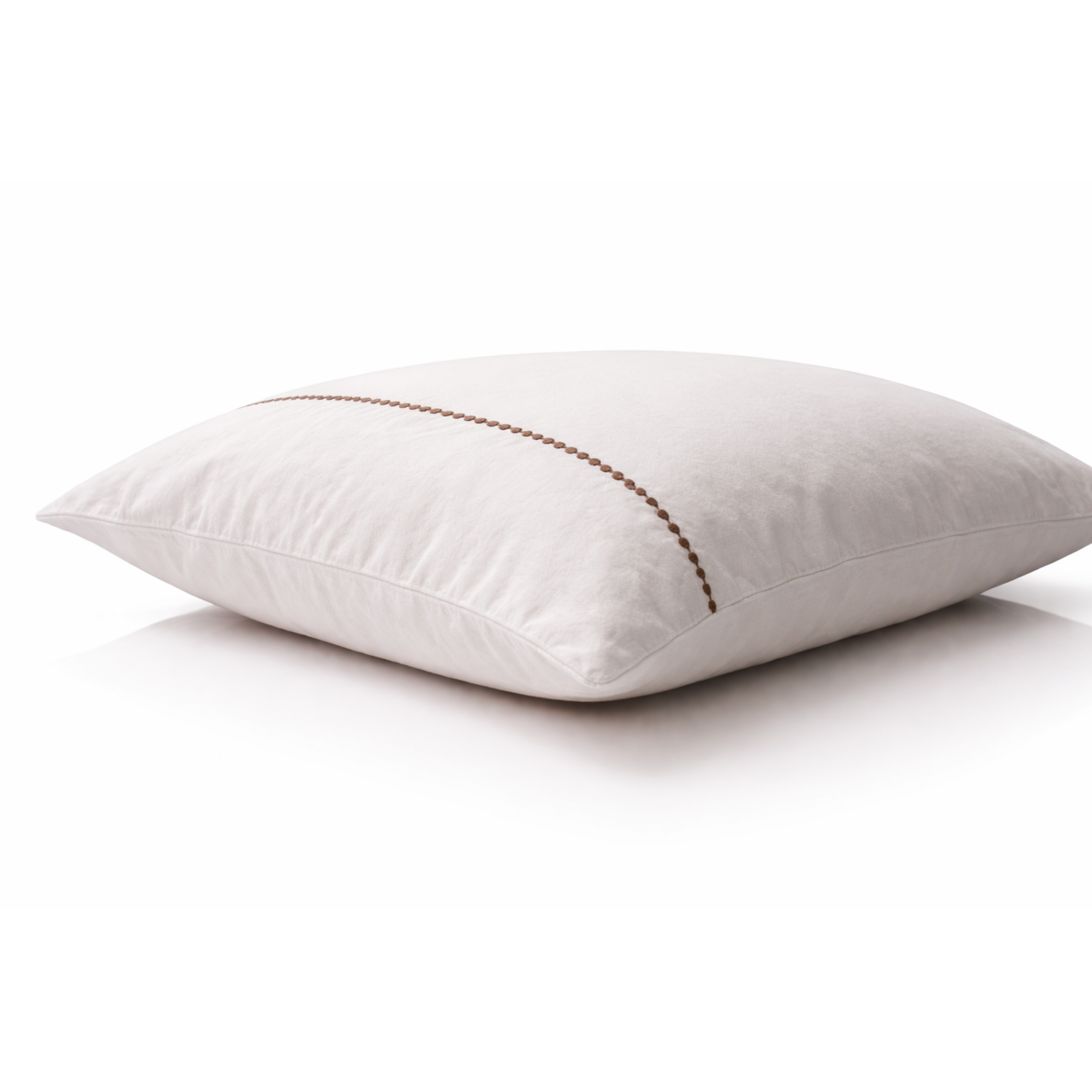 Nomo Dekbedovertrek Nomo Emilia Super Soft Satijn White/Cappuccino