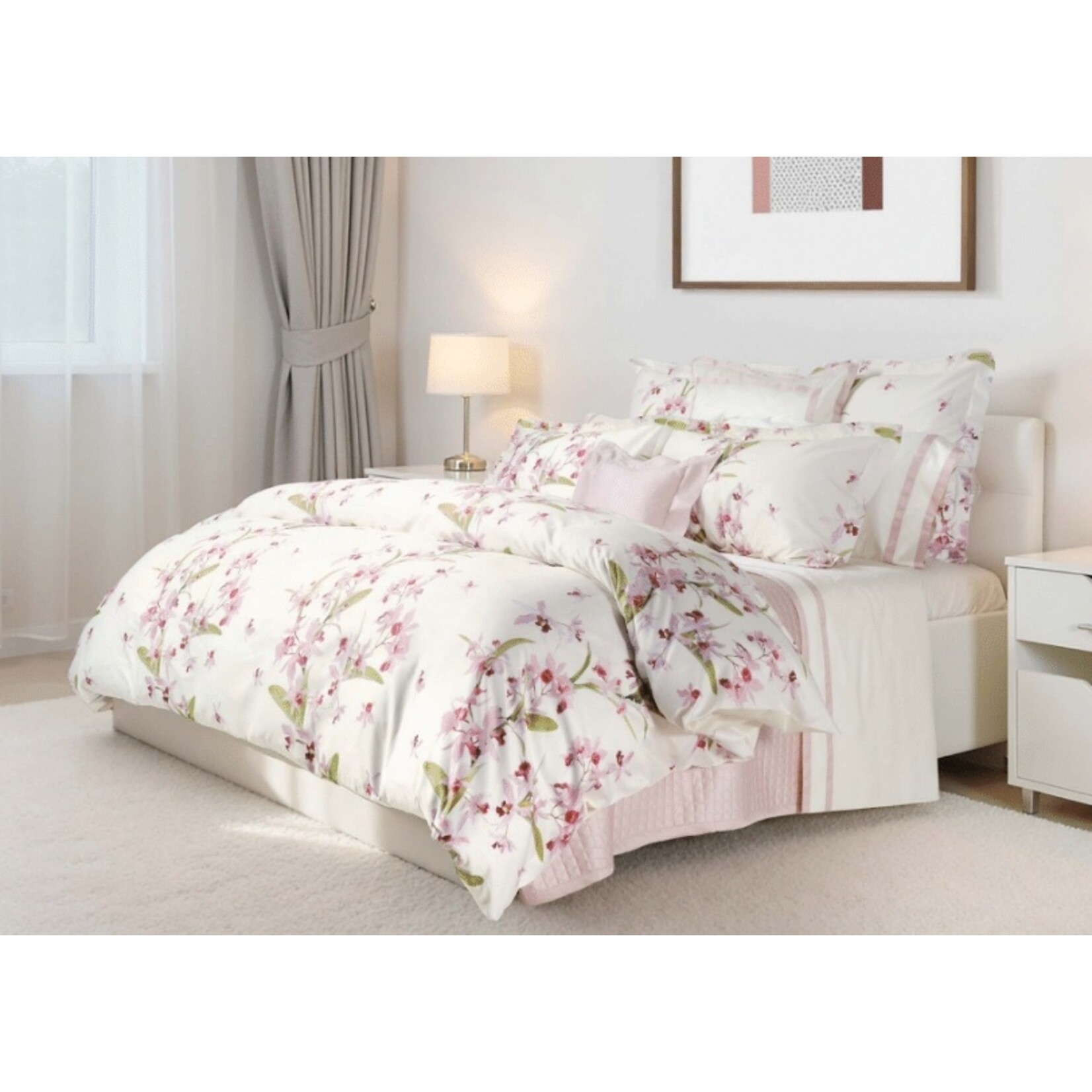 Signoria Dekbedovertrek Signoria Cattleya Ivory
