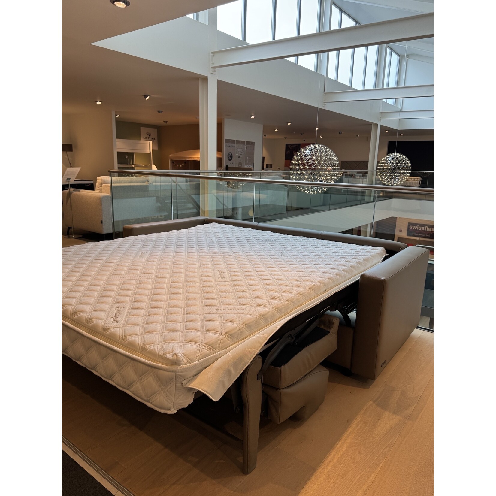 Pol74 Slaapzetel Pol74 Lario Leder 160 cm x 200 cm