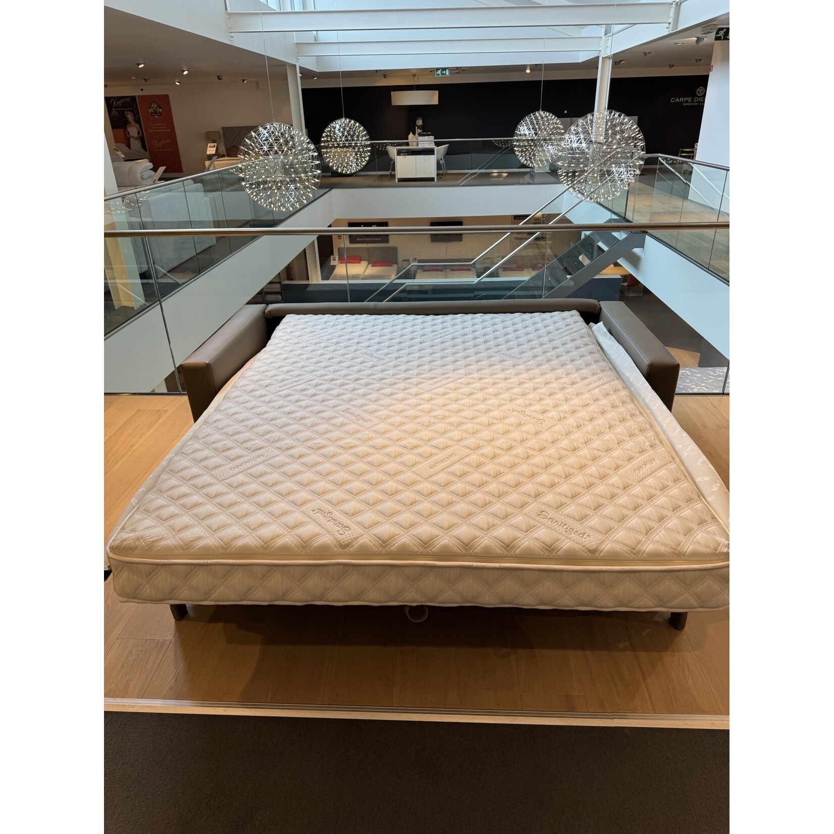 Pol74 Slaapzetel Pol74 Lario Leder 160 cm x 200 cm