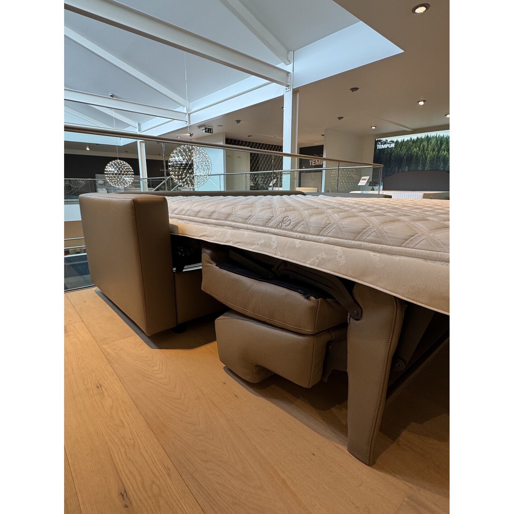 Pol74 Slaapzetel Pol74 Lario Leder 160 cm x 200 cm