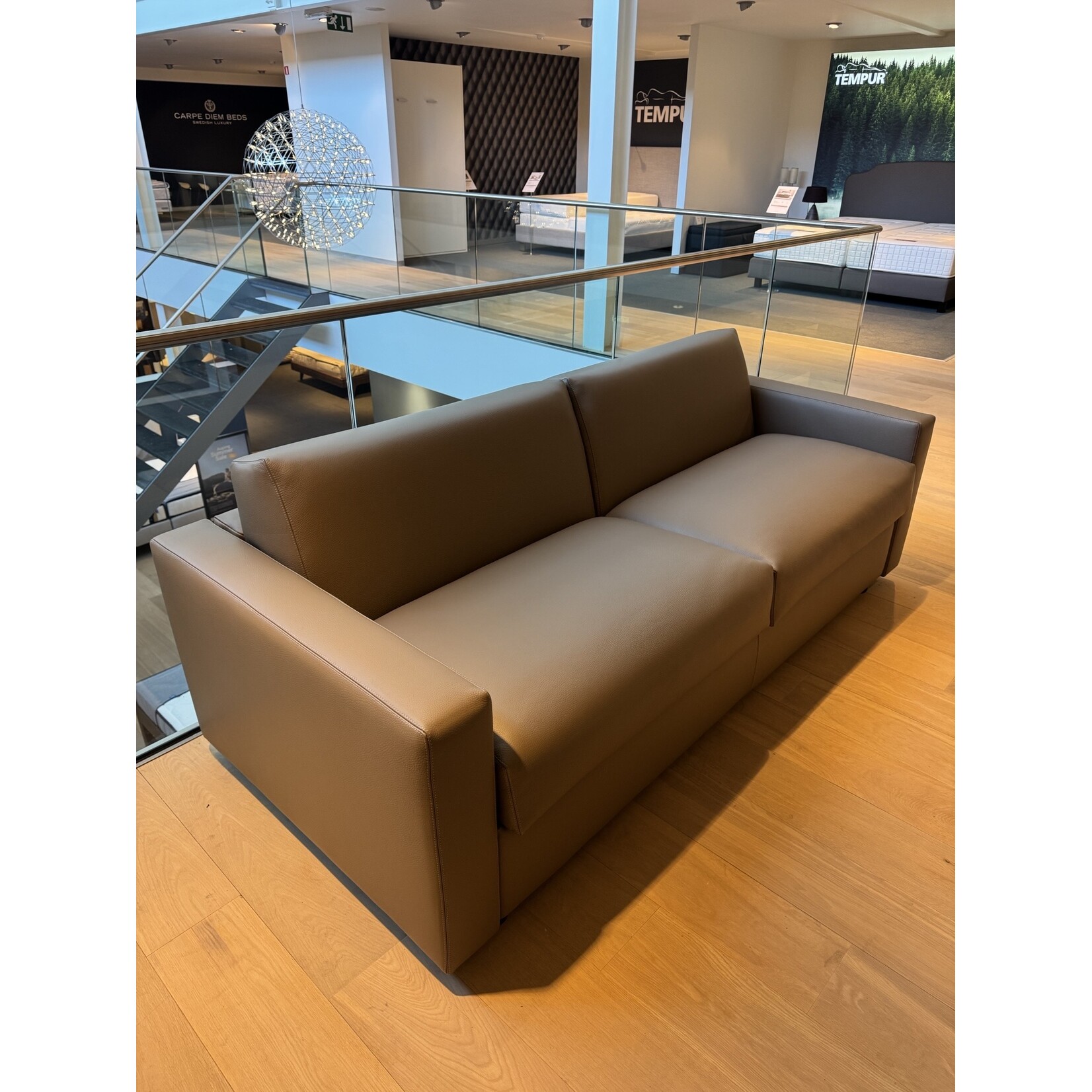 Pol74 Slaapzetel Pol74 Lario Leder 160 cm x 200 cm