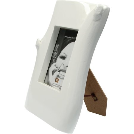 Present Time Present Time fotolijst tree Art – Geschikt voor foto van 10 x 15cm – White wood  18 x 27,5cm