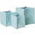 Present Time Opbergmand Mellow Vilt 3 Formaten Blauw