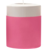 Present Time Present Time Theelichthouder Dipp-It – Designed By Studio Stijl – Waxinelichthouder 11cm– Sfeervolle Accessoire– Neon roze
