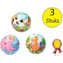 Stressbal Hard Density– 6cm Anti Stress – 3 stuks – Dieren