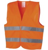 Banzaa Fluorescerend Oranje Reflecterend Wegenbouw Veiligheidsvest voor Kinderen - One size fits all | Fluorescerend | Veiligheids Vest | Kids Veiligheidshesje | Werkkleding | Hesje voor Klussen | Veiligheid | Pech | Fluor | Werkkleding en Bescherming
