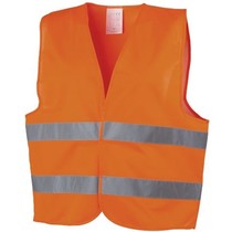 Fluorescerend Oranje Reflecterend Wegenbouw Veiligheidsvest voor Kinderen - One size fits all | Fluorescerend | Veiligheids Vest | Kids Veiligheidshesje | Werkkleding | Hesje voor Klussen | Veiligheid | Pech | Fluor | Werkkleding en Bescherming