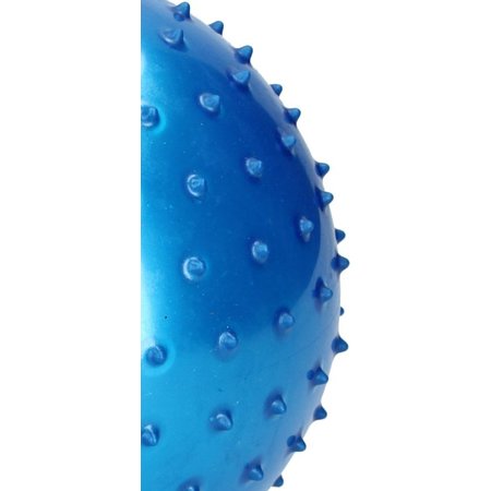 Banzaa Summerplay Stekelige Bal – Opblaasbaar van Zacht 15cm tot Hard 19cm | Speelgoed Bal | Lacrosse bal | Kinder Bal | Massage Bal | Triggerpoint – Blauw
