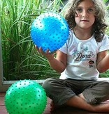 Banzaa Summerplay Stekelige Bal – Opblaasbaar van Zacht 15cm tot Hard 19cm | Speelgoed Bal | Lacrosse bal | Kinder Bal | Massage Bal | Triggerpoint – Blauw