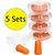 Banzaa Oranje Foam Earplugs 10 Stuks 5 Setjes van 2