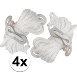 Banzaa 4x Scheerlijnen van nylon - 3,5 meter - touw met gatspanners