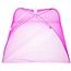 Banzaa Vliegenkap Opvouwbaar – 30x20cm – Kanten Design – Pop Up Insecten Net – Beschermd uw eten tegen Vliegen – Roze