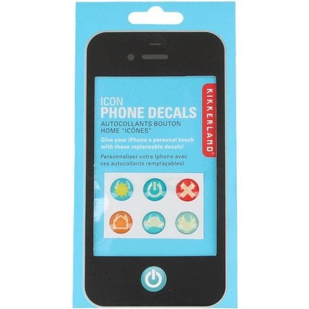Banzaa Kikkerland 12-delige Iphone Home Button Sticker Set | Mobiele Telefoonaccessoires | Versieringen voor Mobieltje / Smartphone