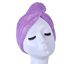 Paarse Microvezel Hoofdhanddoek